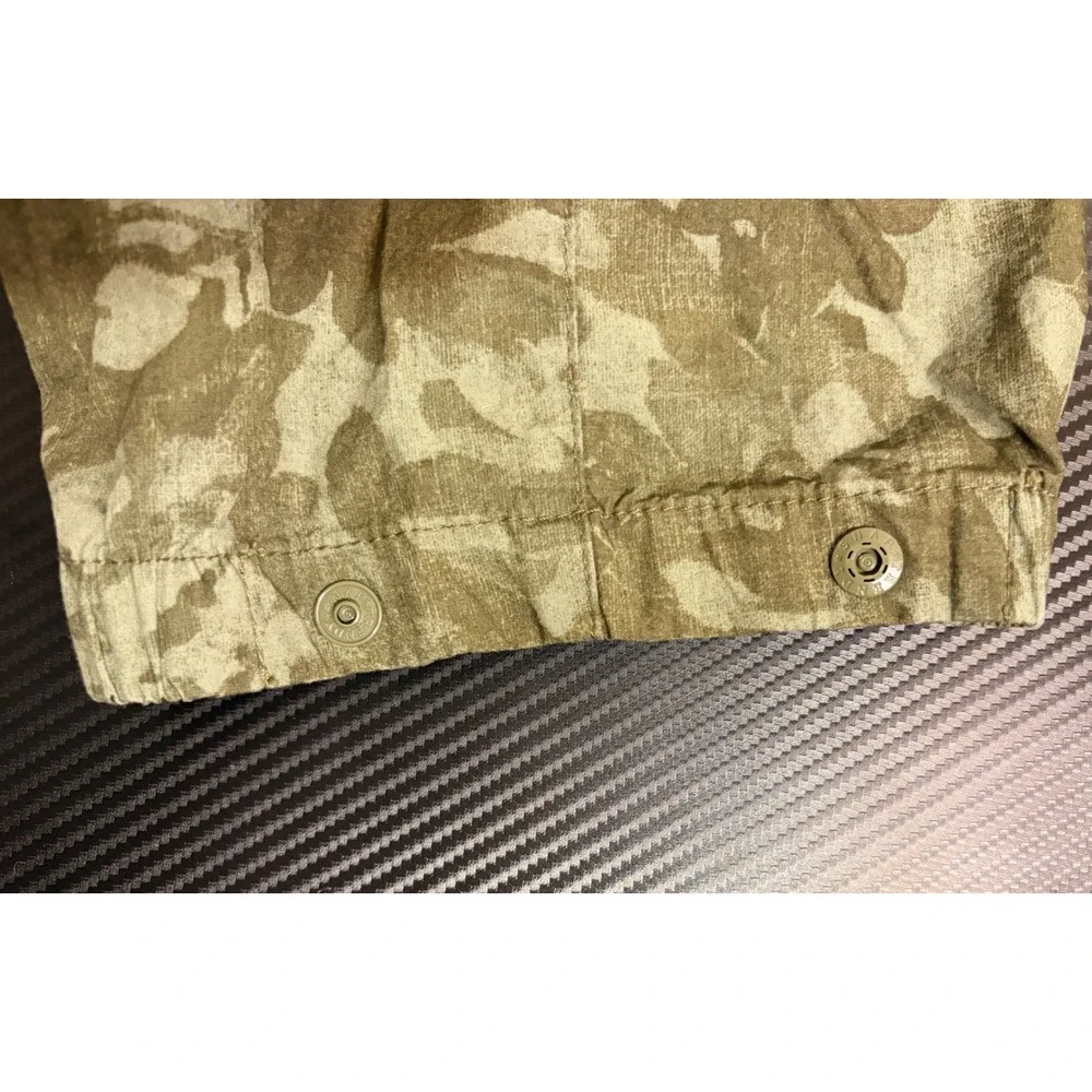 Gap Kids Green Camo Woven Parachute Pants Cargo Joggers Size L 10